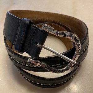 Brighton leather belt for women: 40